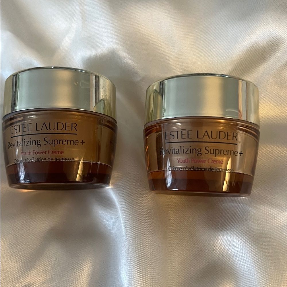 Estée Lauder Gold Revitalizing Supreme + Youth Power Creme Set of 2 - .5 Oz each